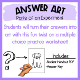 Parts of an Experiment Answer Art- SCIENTIFIC METHOD PRACTICE