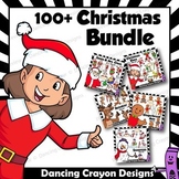 Christmas Clip Art BUNDLE | Santa, Reindeer, Elves, Gingerbread Man, Snowman