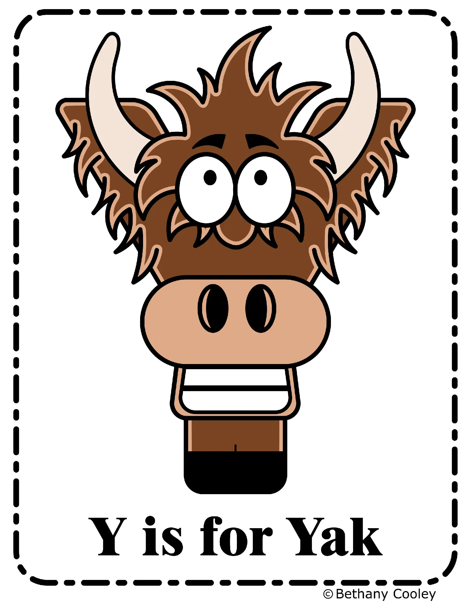 Y Is For Yak - Zoo-Alphabet (Zoo Phonics Inspired) Craft - TPT
