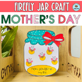 Firefly Mothers Day Gift Card Craft Writing Acitiviy/ Mothers Day Craft