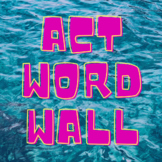 Common ACT Vocabulary
