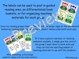Owl Reading Group Signs and Labels