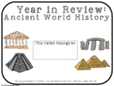 Ancient World History Growing Review for distance learning packets