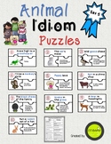 Animal Idiom Puzzles Set 5