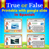 Quiz de Verdadero o Falso en GeografÂ¨Âªa Â¨C Flashcards Imprimibles e Interactivas!