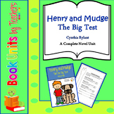 Henry and Mudge: The Big Test by Cynthia Rylant Book Unit