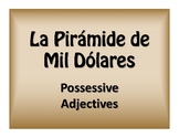 Spanish Possessive Adjective $1000 Pyramid Game