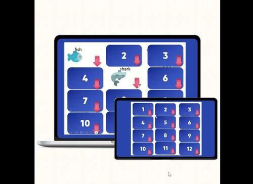 Sea Animals Matching Game