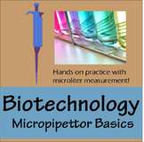 Biotechnology: Micropipet Basics - measuring in microliters
