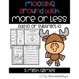 Moosing Around With More or Less: 5 Math Games for Showing 10 More or 10 Less