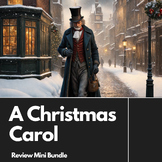 A Christmas Carol Review Activities, Games, and Puzzles Mini Bundle