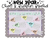 New Years Craft & Bulletin Board