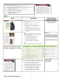 "Sacagawea's Journey into History" - IReady LAFS graphic organizer & FSA prep