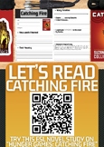 ESL Novel Study Worksheets on "Catching Fire" - Hunger Games