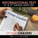 Informational Text Passages STORM CHASERS
