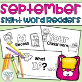 Septemeber Kindergarten Sight Word Readers | An, At, Do, Go, If, Your