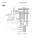 Biology #06- Life's Chemistry - Crossword Puzzle