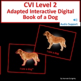 CVI Adapted Digital Interactive Book of a Dog