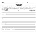Writing about the Theme