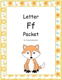 Letter Ff Phonics and Writing Pack