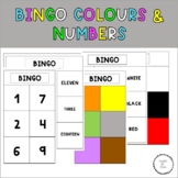 BINGO COLORS AND NUMBERS