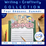 Summer Writing Craft | End of the Year Writing Activity | Summer Craftivity