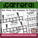 Carrera Spanish Days Months and Date Board Game