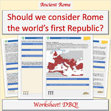 Roman Republic Lesson Plan | DBQ | SPQR | Ancient Rome