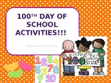 100th day of school activities