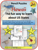 State of Hawaii Geography Puzzle Pack Â¨C Crosswords, Word Searches & Mazes!
