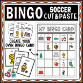 Soccer Bingo Game - Cut and Paste Activities Bingo