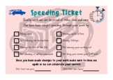 Speeding Ticket
