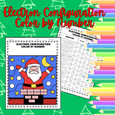 Electron Configuration Christmas Color by Number