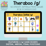 Theraboo G Sounds: No Print Interactive Cariboo Game for Speech Teletherapy