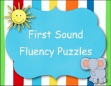 First Sound Fluency Puzzles!