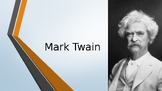 Mark Twain: American Humorist, Huckleberry Finn US History Literature 