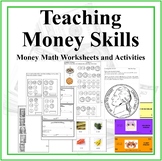 Teaching Money Skills- Workbook on Money Math Skills