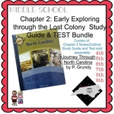Journey Through NC Chapter 2 Study Guide and TEST Bundle (Explore - Lost Colony)