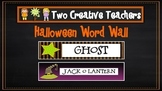 Halloween Word Wall