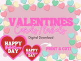 Happy Valentines Day Labels