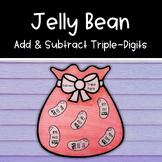 Jelly Bean Math Craft | Easter Triple-Digit Addition & Subtraction