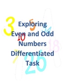 Exploring Odd and Even Numbers