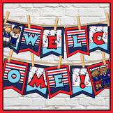 Nautical Welcome Banner