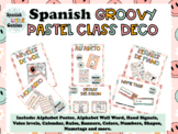 Spanish Groovy Pastel Class Deco Bundle
