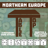 Northern Europe Geography Game - Small Group TableTop Practice Activity
