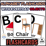 Alphabet Flashcards with Everyday Objects | A-Z Letter Learning for Kids