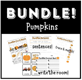 BUNDLE! Pumpkin Activities