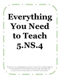 5.NS.4 Modeling Percentages