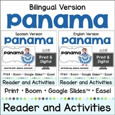 Panama Bilingual Country Study Reader & Activities Print & Digital with Audio