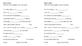 Nicht vs Kein Practice Worksheet